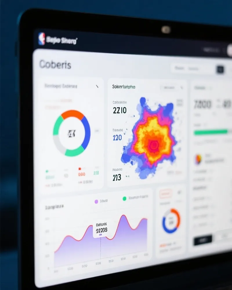 篮球数据分析仪表盘